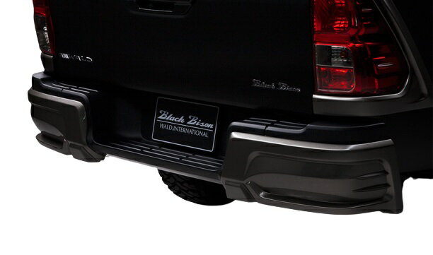 ヴァルド ハイラックス GUN125 後期 リアスパッツ 未塗装 WALD SPORTS LINE BLACK BISON EDITION スポ..