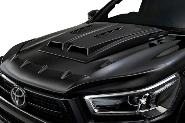 乐天商城 - ヴァルド ハイラックス GUN125 後期 ボンネットセット 未塗装 WALD SPORTS LINE BLACK BISON EDITION スポーツラインブラックエディション