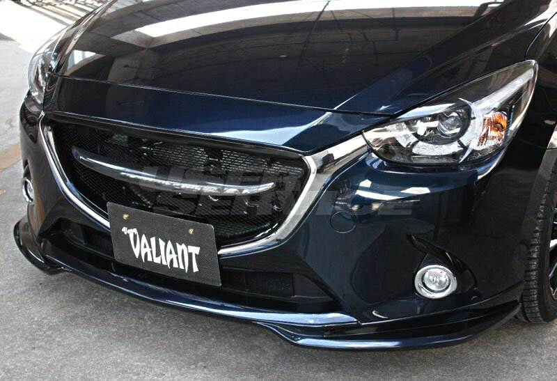 ガレージベリー デミオ DJ5FS グリル用フィン カーボン 未塗装 品番：21-5404 GARAGE VARY