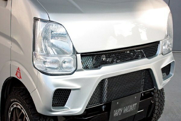 ガレージベリー エブリィ エブリイ DA17W DA17V フロントバンパースポイラー ハイリフト車 白ゲルコートFRP 未塗装 品番：501-012 GARAGE VARY VALIANT ヴァリアント
