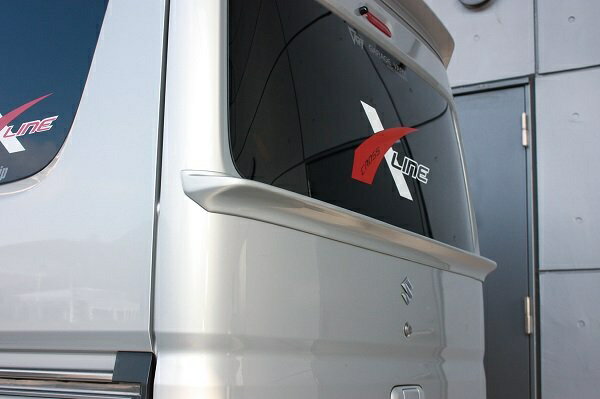 ガレージベリー エブリィ エブリイ DA17W DA17V ゲートスポイラー ハイルーフ用 未塗装 品番：501-014 GARAGE VARY VALIANT ヴァリアント