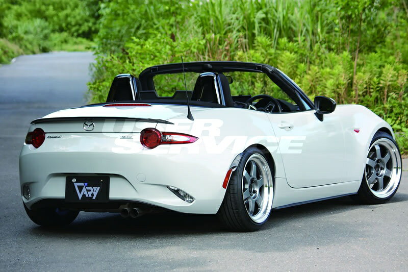 ガレージベリー ロードスター ND5RC NDECR リアスポイラー トランクスポイラー FRP 未塗装 品番：4605 GARAGE VARY WINDING DANCER ウィングダンサー