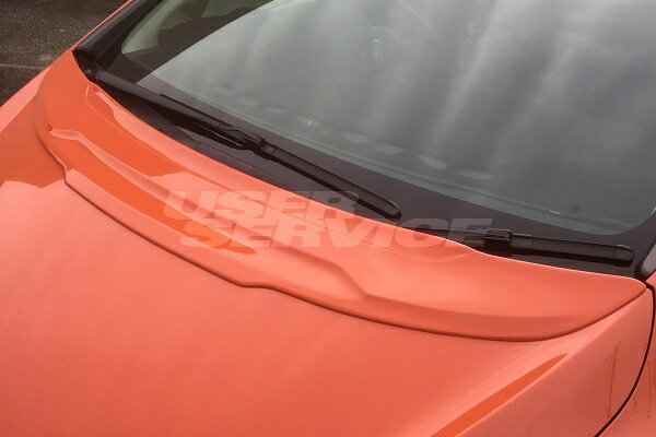 ガレージベリー フィット GK3 4 5 6 GP5 後期 ボンネットスポイラー ウレタン 未塗装 品番：6-6032 GARAGE VARY VALIANT ヴァリアント