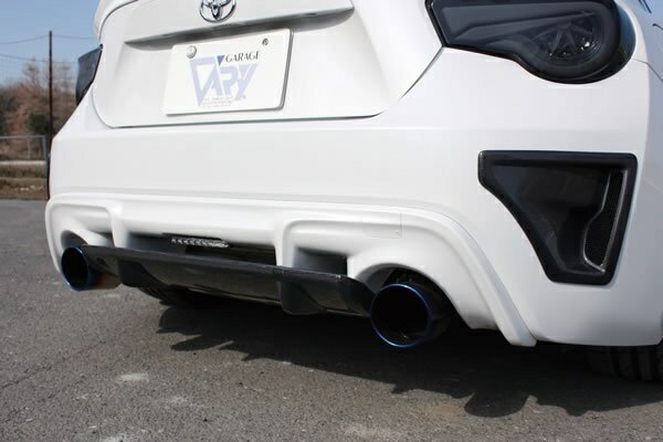 ガレージベリー 86 ハチロク ZN6 前期 リアダクトパネル 平織りカーボン 未塗装/クリアゲル 品番：30-2016 GARAGE VARY VARY ベリー 2