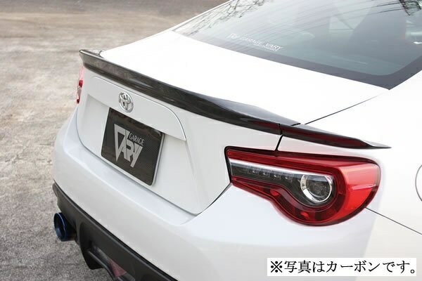 ガレージベリー 86 ハチロク ZN6 後期 トランクスポイラー FRP製 未塗装/白ゲル 品番：30-2011 GARAGE ..