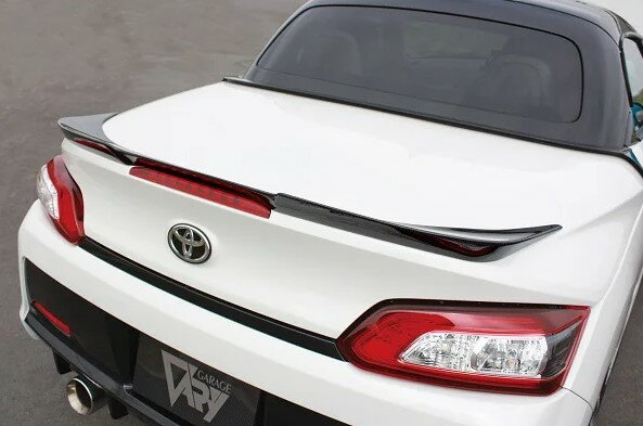 ガレージベリー コペン 3BA-LA400K トランクスポイラー　平織カーボン製 カーボン 未塗装 30-1014 GARAGE VARY