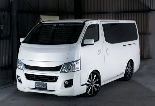 ギブソン NV350 キャラバン E26 1型 フロントグリル FRP 未塗装 GIBSON