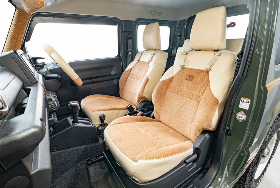 Rakuten - グレイス ジムニーシエラ JB74W シートカバー CS-S090-A grace アンティークカントリー