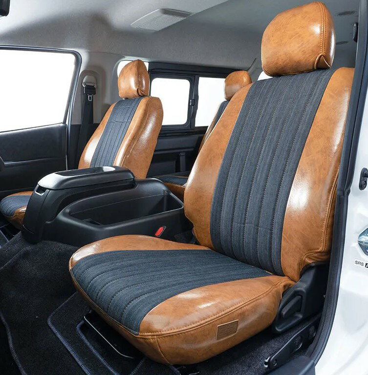 グレイス N-BOXカスタム JF1/2 シートカバー CS-HN130-H grace アンティークデニム インディゴ
