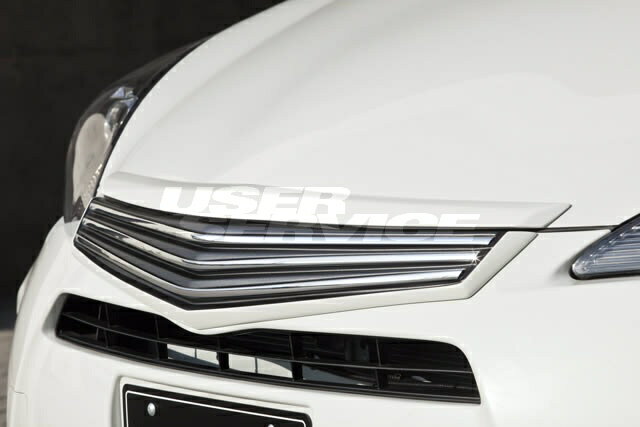 クレイブ アクア NHP10 前期 フロントグリル メッキモール付属 未塗装/ゲルコート仕上げ(別途ペイントが必要) Crave