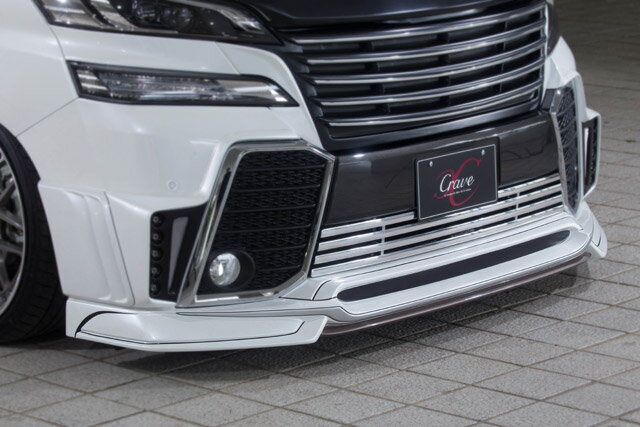 クレイブ ヴェルファイア 30系 AGH GGH30W フォグライトガ−ニッシュ 未塗装 Crave