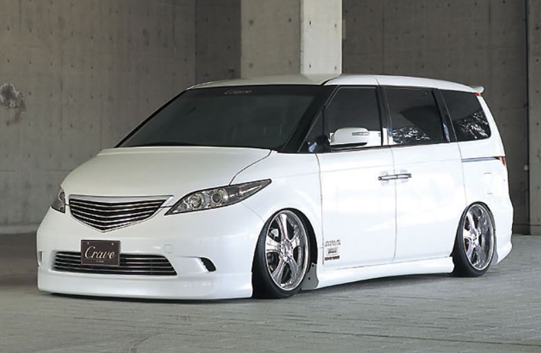 クレイブ エリシオン RR1RR2 RR3 RR4 前期 フロントスポイラー 未塗装/ゲルコート仕上げ Crave