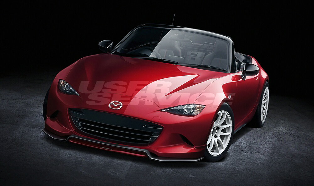 ケンスタイル ロードスター ND5RC マフラー＋ディフューザー 未塗装 KENSTYLE EIK