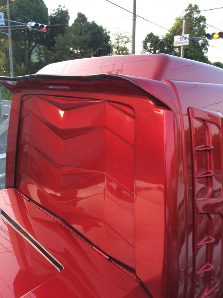 ハイゼット トラック 500系 3Dバックパネル 未塗装 翔プロデュース Novel CUSTOM ノベル カスタム