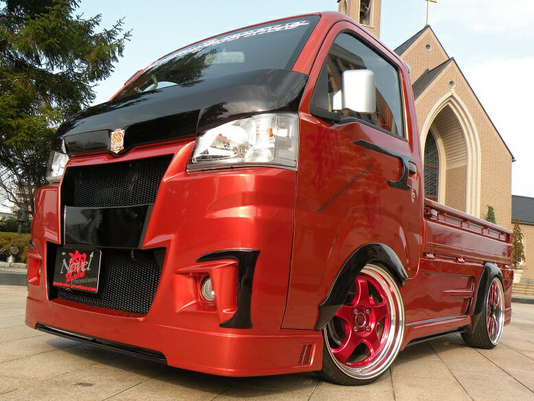 ハイゼット トラック S500P S510P フロントバンパー 未塗装 翔プロデュース Novel Premium ノベル プレミアム 超翔劇越