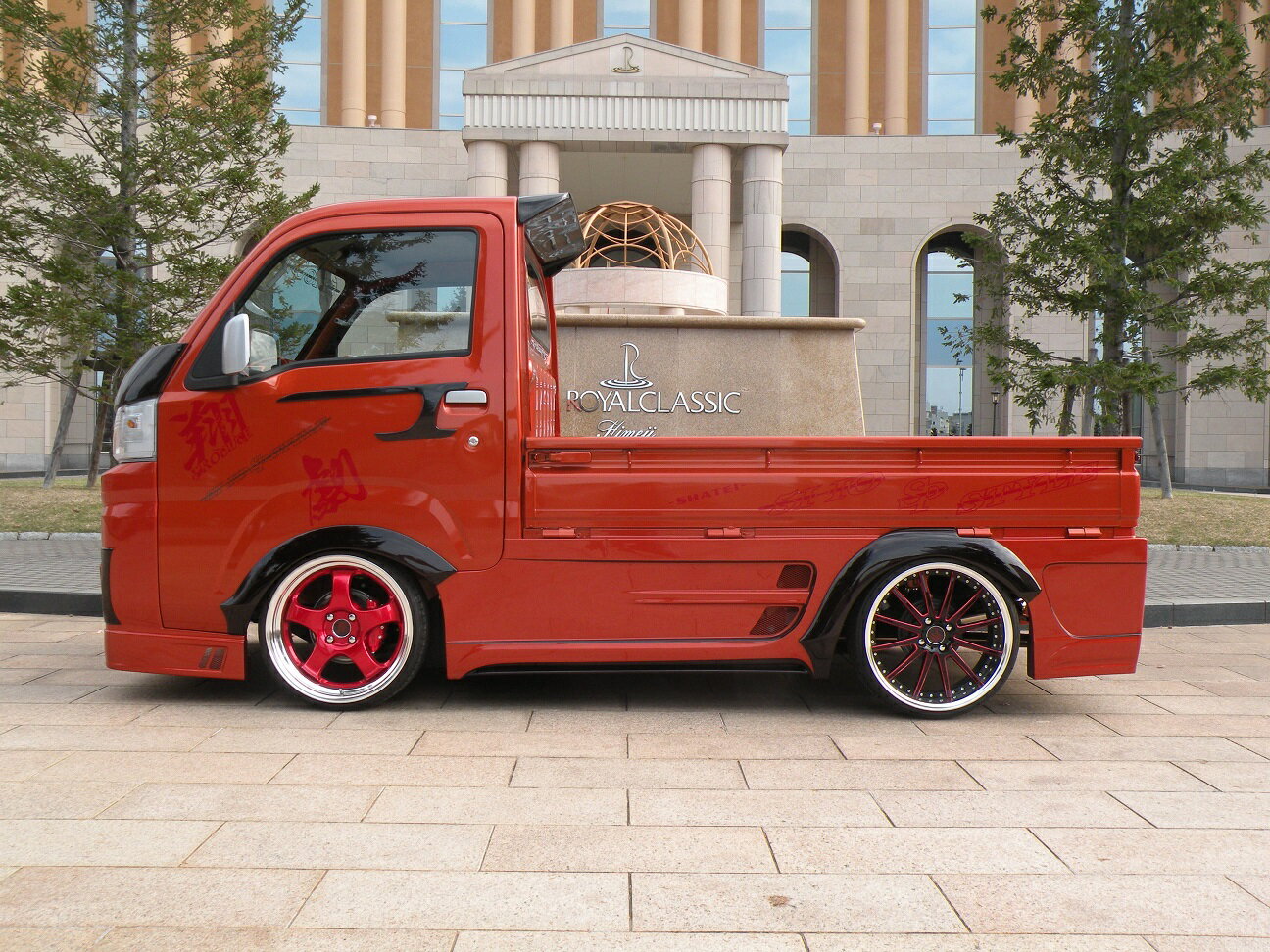 ハイゼット トラック S500P S510P ワークス フェンダー 未塗装 翔プロデュース Novel Premium ノベル ..