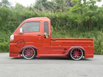 ハイゼット トラック S500P S510P サイドステップ ダクト2段ダクト付き 未塗装 翔プロデュース Novel SP ノベル SP