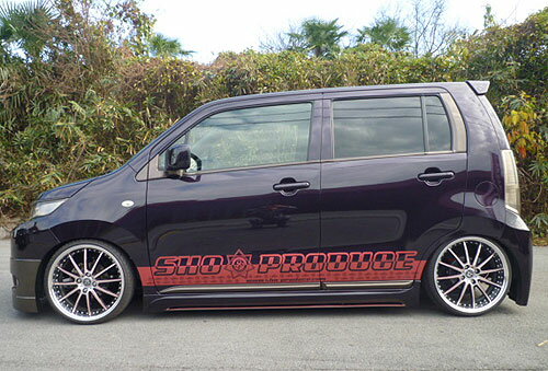 ワゴンR スティングレー MH23S サイドステップ 未塗装 翔プロデュース Novel ノベル