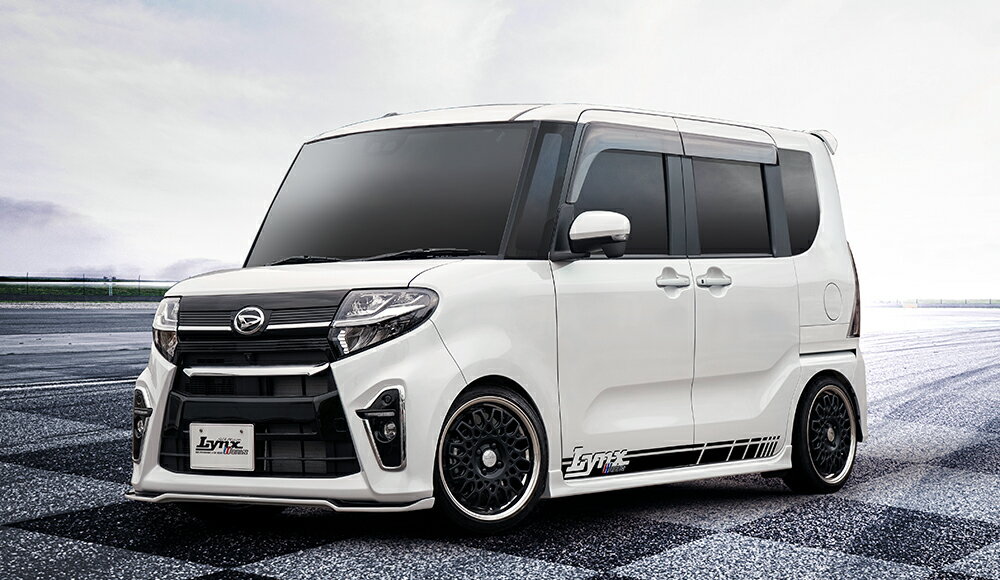Rakuten - シルクブレイズ タントカスタム LA650S LA660S フロントリップスポイラー タイプS 未塗装 LYNX-LA650-FS SilkBlaze Lynx Works リンクス ワークス