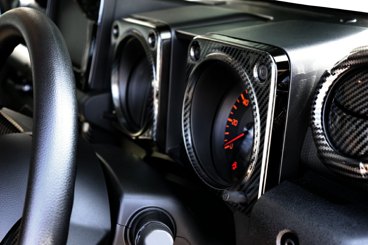 シルクブレイズ ジムニー ジムニーシエラ JB64W JB74W メーターパネル ステンレス カーボン調 GR-JIM-038 SilkBlaze GRANGIO グランジオ