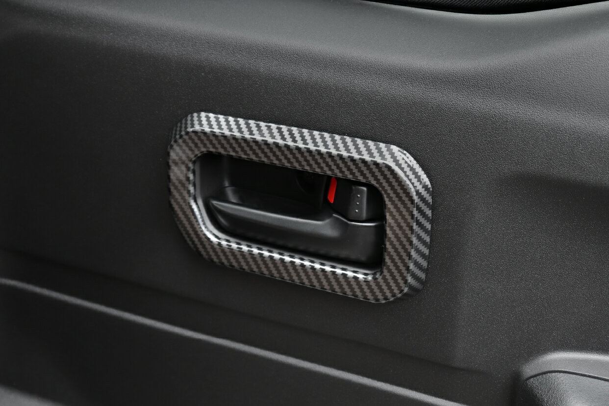 シルクブレイズ ジムニー ジムニーシエラ JB64W JB74W インナーハンドルカバー ABS カーボン調 GR-JIM-027 SilkBlaze GRANGIO グランジオ