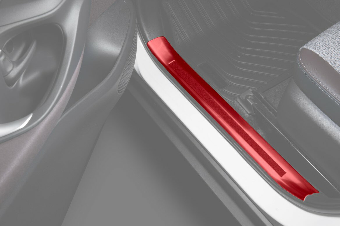 シルクブレイズ ヤリスクロス MXPB10/MXPJ10/MXPB15/MXPJ15 サイドスカッフプレートver2 ステンレス SB-YC-014 SilkBlaze