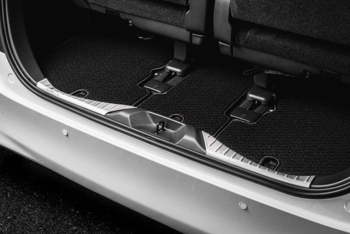 シルクブレイズ 40系 アルファード ヴェルファイア AGH40W AGH45W ラゲージスカッフプレート ステンレス SB-40AV-019 SilkBlaze