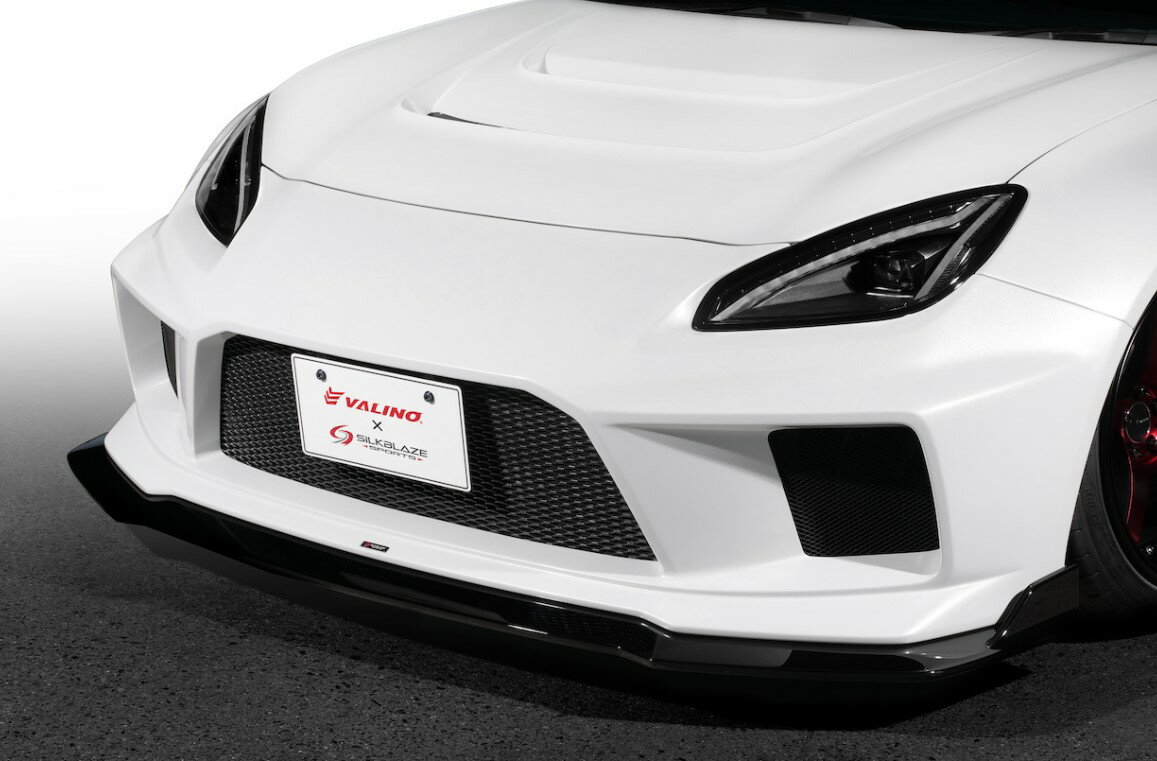 シルクブレイズ GR86 ZN8 フロントバンパーリップ 未塗装 SB-GR86-FBL SilkBlaze