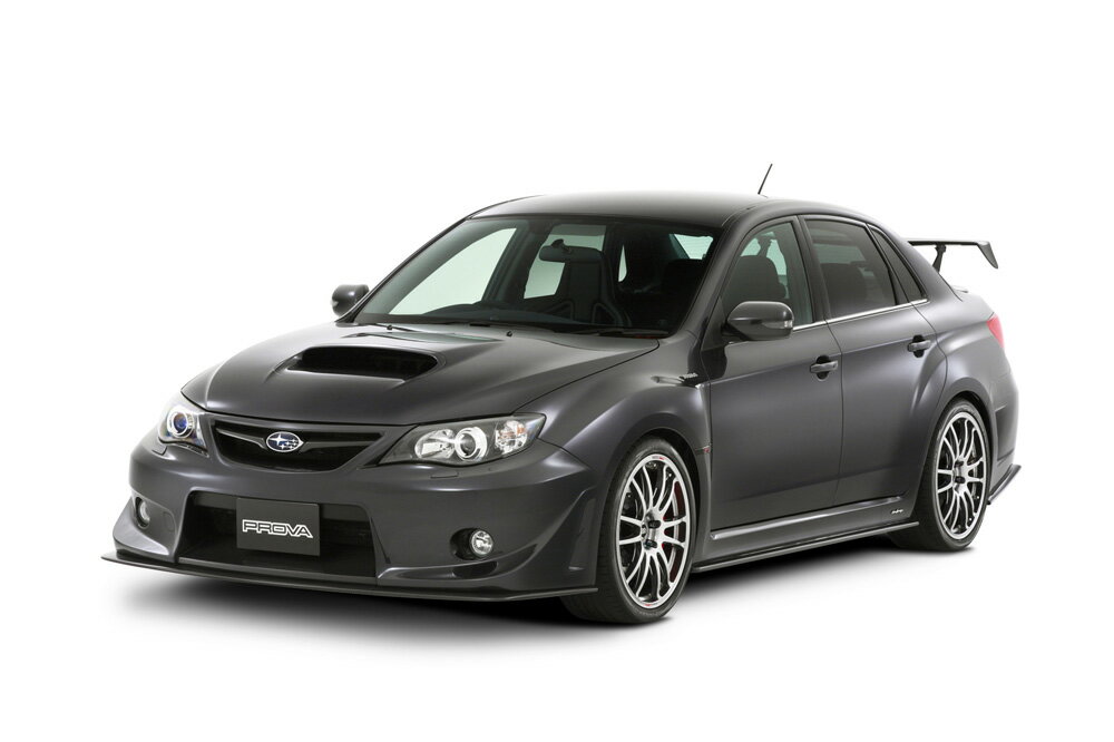 ダムド インプレッサ WRX STI CBA-GVB GVF GRB GRF フロントバンパー スペックC対応 FRP 未塗装 DAMD
