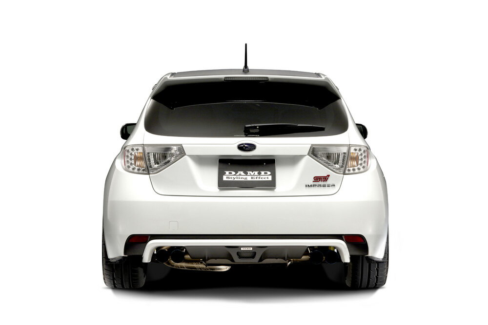 乐天商城 - DAMD ダムド インプレッサ WRX STI CBA-GRB A B型 リアバンパーエクステンション カーボン