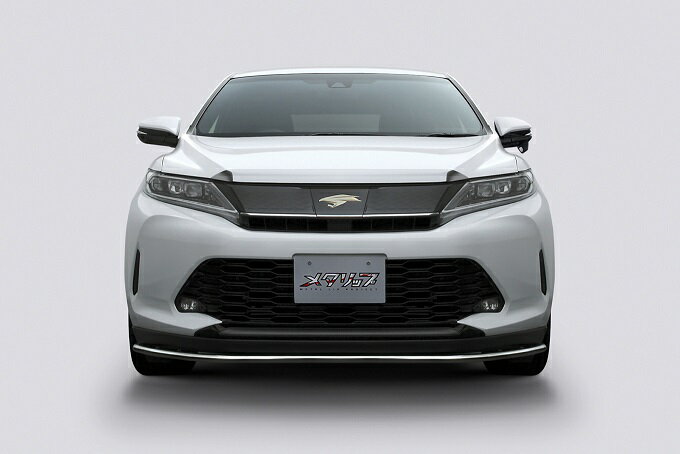 トップライン ハリアー 60系 後期 フロントリップスポイラー ステンレスパイプ T05 TOP LINE METALIP ..