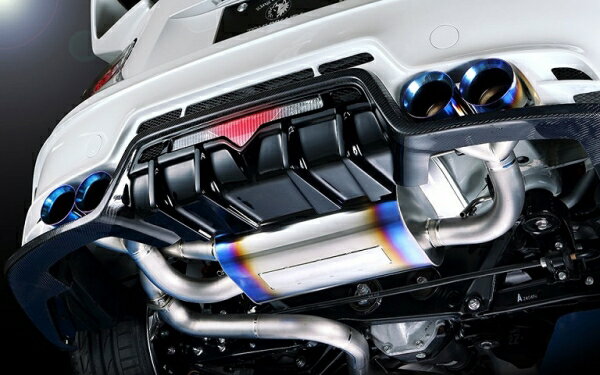 ロウェン 86/ハチロク ZN6 PREMIUM01TR*HardSystem 100Φ4本出し 耐熱チタン合金 1T009Z07TR ROWEN HEAT BLUE TITAN