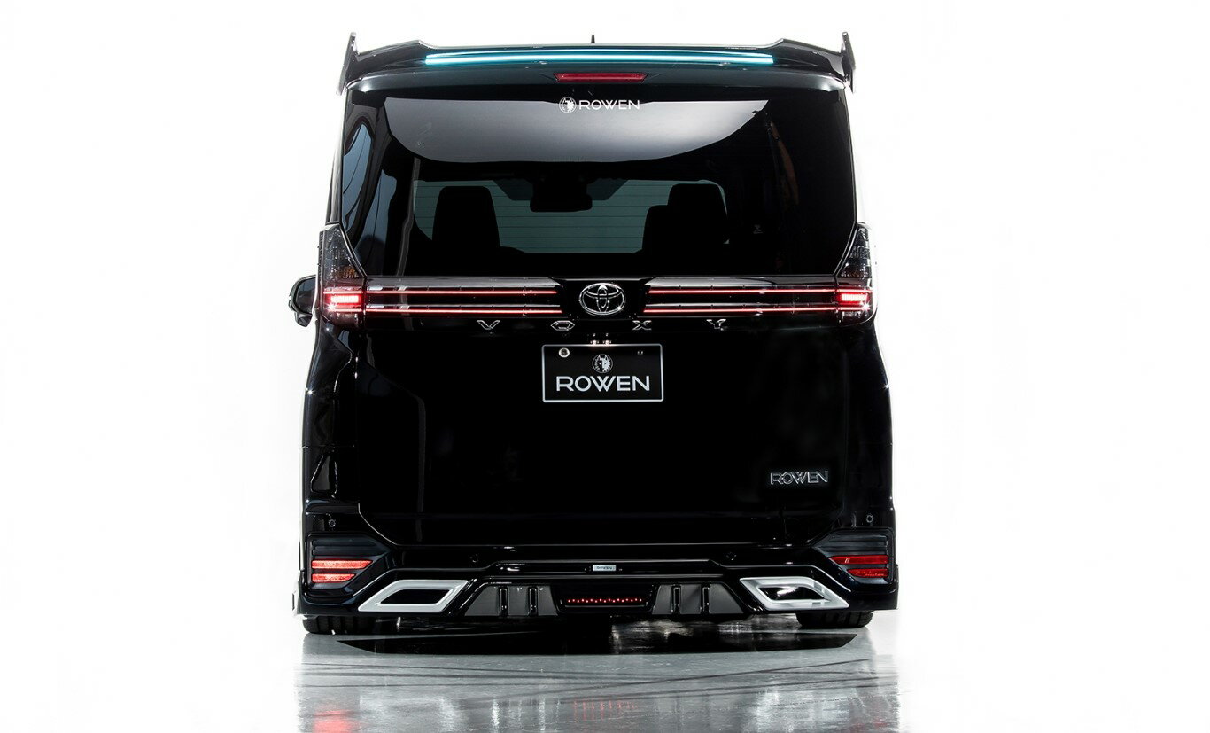 ロウェン ヴォクシー ZWR90 MZRA90 フロントスポイラー専用LEDライトバー LED(Cyan) 1T047L01C ROWEN J..