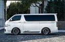 ロウェン ハイエース 200系 GDH20# TRH20# 6型 サイドスパッツセット ABS 未塗装 2T019J10 ROWEN PREMIUM Edtio...