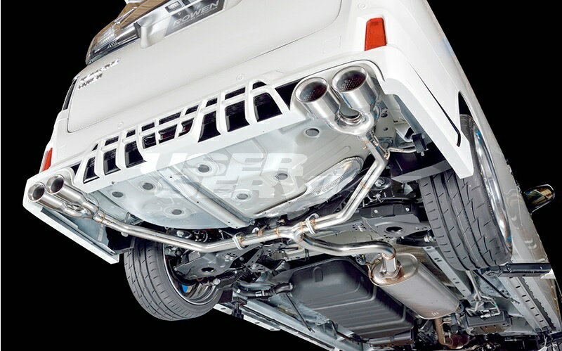 ROWEN ロウェン アルファード 30系 AGH3#W GGH3#W AYH30W 後期 PREMIUM01S ハイブリッド チタンテール ROWENリヤハーフスポイラー専用 オールステンレス ジャパンプレミアム JAPAN PREMIUM トミーカイラ 1T018Z01-H