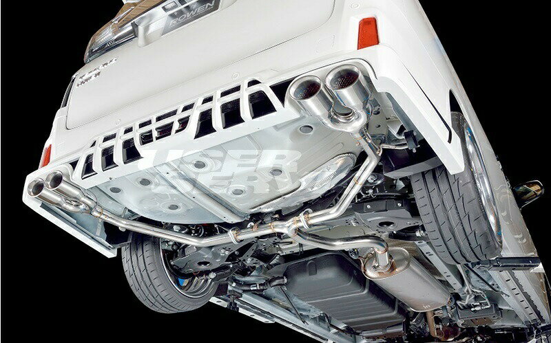 ロウェン アルファード 30系 AGH3#W GGH3#W AYH30W 後期 PREMIUM01S 3.5L ROWENリヤハーフスポイラー専用 オールステンレス 1T018Z10 ROWEN JAPAN PREMIUM ジャパンプレミアム