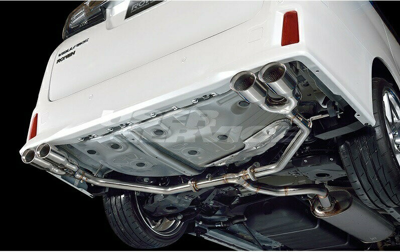 ロウェン ヴェルファイア 30系 前期 PREMIUM01S 3.5L チタンテール 純正バンパー専用 オールステンレス 1T018Z31 ROWEN JAPAN PREMIUM ジャパンプレミアム