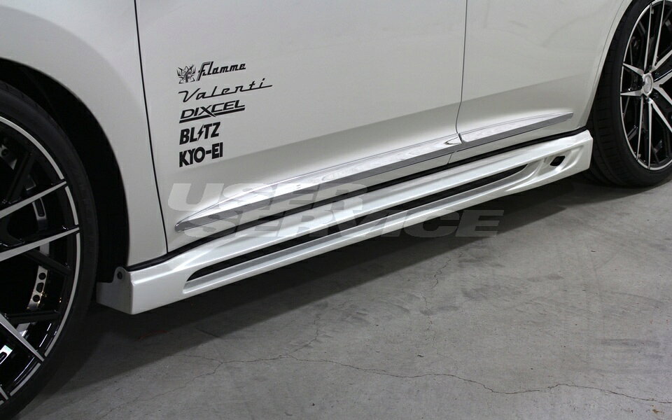 ROWEN ロウェン ハリアー 60系 AVU65 ZSU60W ZSU65W ASU60W ASU65W 後期 サイドステップ 未塗装 SVプレミアムエディション SV PREMIUM Edition トミーカイラ 1T017J00