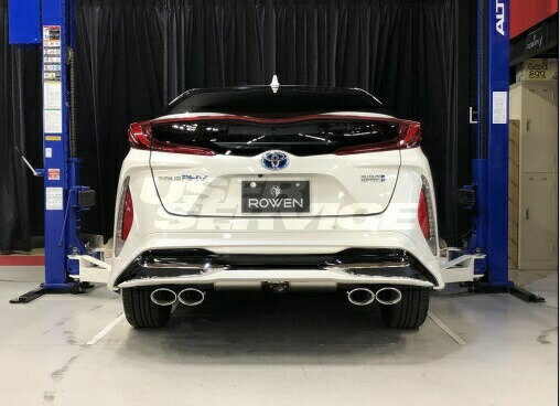 ロウェン プリウス PHV 50系 ZVW52 PREMIUM01S モデリスタエアロ用 SUS304 チタンテール 1T034Z11 ROWEN