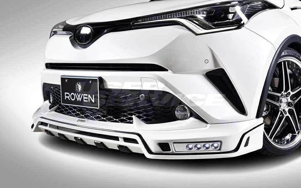 ロウェン C-HR RR NGX50 ZYX10 前期 フロントスポイラー FRP 塗り分け塗装済 1T026A00## ROWEN SV PREMIUM Edition SVプレミアムエディション