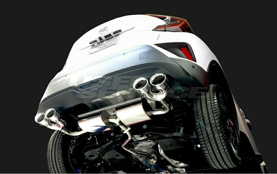 ロウェン C-HR RR NGX50 ZYX10 前期 PREMIUM01S ターボ 4WD 純正バンパー専用 SUS304 1T026Z30 ROWEN SV PREMIUM Edition SVプレミアムエディション