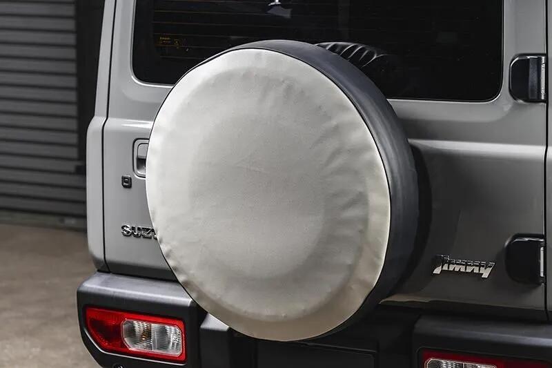 カウボーイ ジムニーノマド JC74W カラードスペアタイヤカバー COWBOY グレー×ブラック