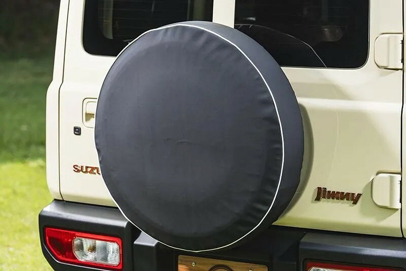 ジムニーシエラ JB74W スペアタイヤカバー ‘‘MUJI‘‘ WH(ホワイトパイピング) カウボーイ COWBOY