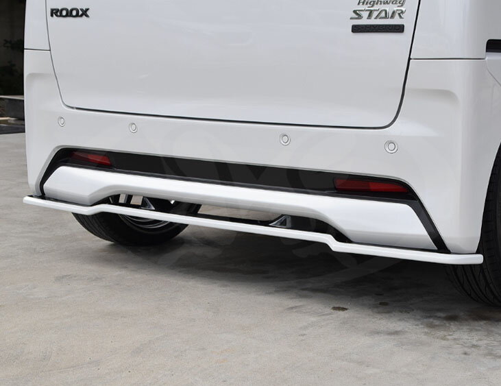 バタフライシステム ルークス ハイウェイスター B44A B45A B47A B48A 後期 リアフラップスポイラー 付加タイプ FRP 塗装済 Butterfly System GLANZ FLAP グランツ フラップ