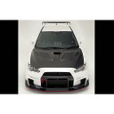 バリス ランエボ10 CZ4A クーリングボンネット フード ver2 SYSTEM-2 FRP 未塗装 VBMI-123 VARIS 17 Ver. Ulti...