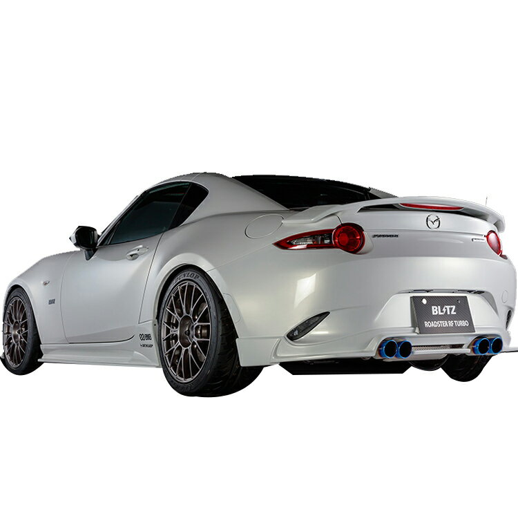 ブリッツ ロードスターRF NDERC リアディフューザー FRP製 未塗装 60236 BLITZ AERO SPEED R-CONCEPT 直