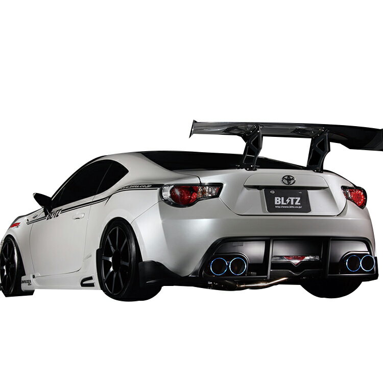 ブリッツ 86 ハチロク ZN6 リアディフューザー NUR-SPE VS Quad セット FRP製 未塗装 60171 BLITZ AERO SPEED R-CONCEPT 直