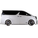 ブリッツ ヴェルファイア 30系 サイドスポイラー FRP製 未塗装 60194 BLITZ AERO SPEED R-CONCEPT 直