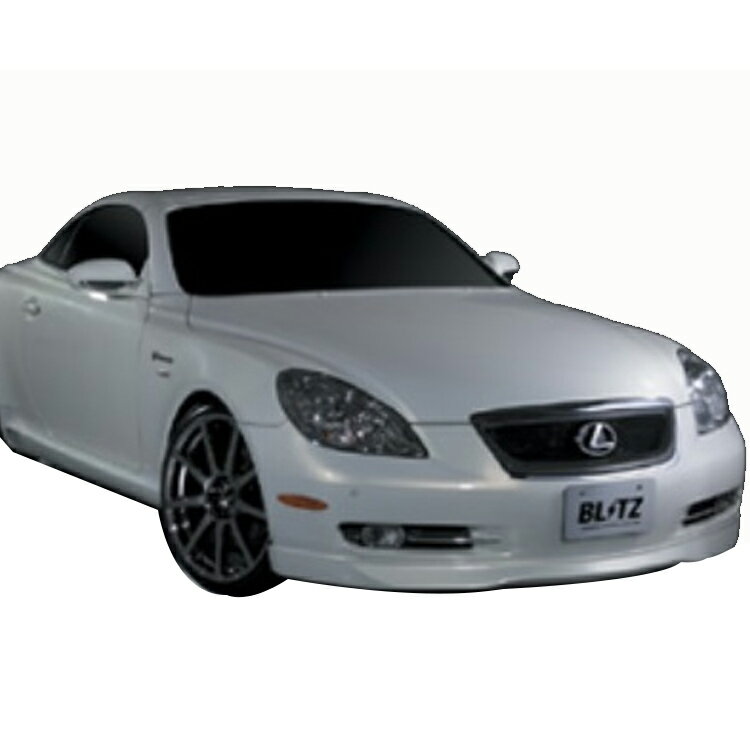 ブリッツ レクサス SC430 UZZ40 フロントリップスポイラー FRP製 未塗装 60116 BLITZ AERO SPEED R-CONCEPT