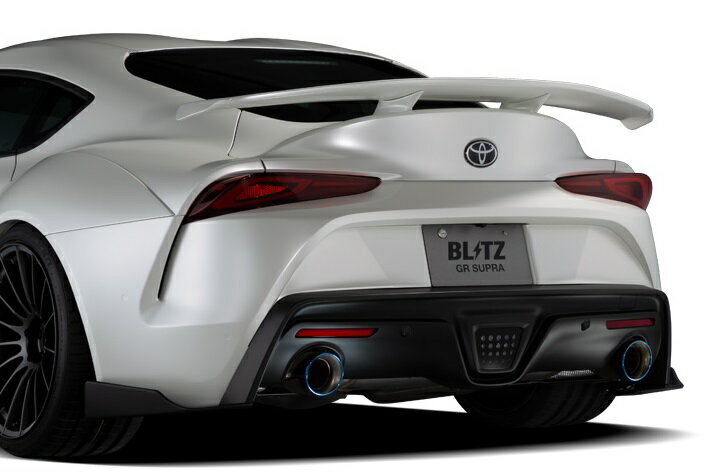 ブリッツ GRスープラ DB82 リアバンパースポイラー FRP製 未塗装 60403 BLITZ AERO SPEED R-CONCEPT 直